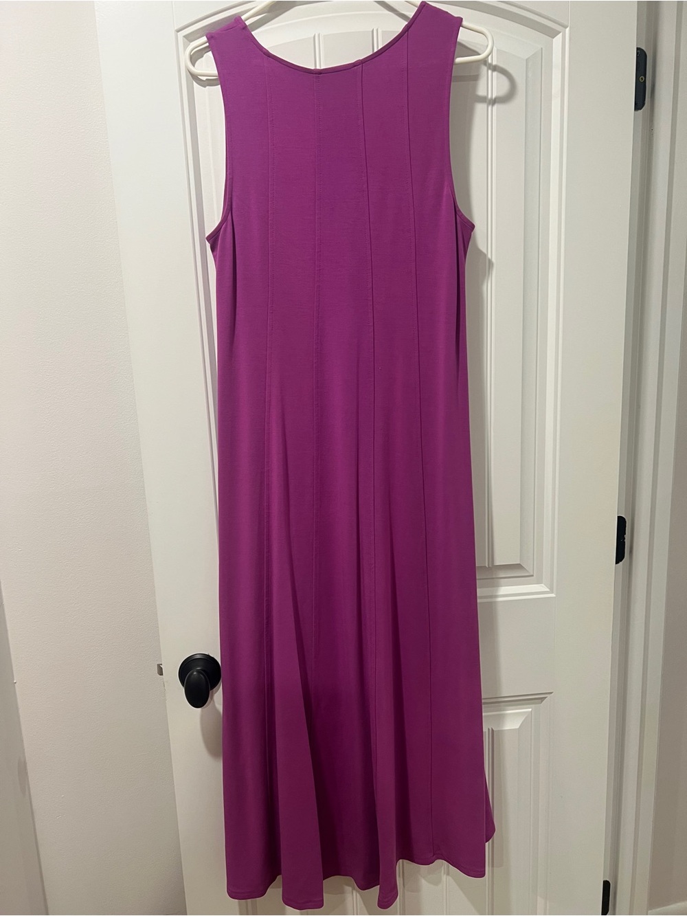 J Jill Sleeveless Fuchsia Maxi Dress size medium